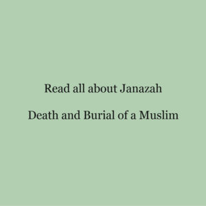 Read about Janazah